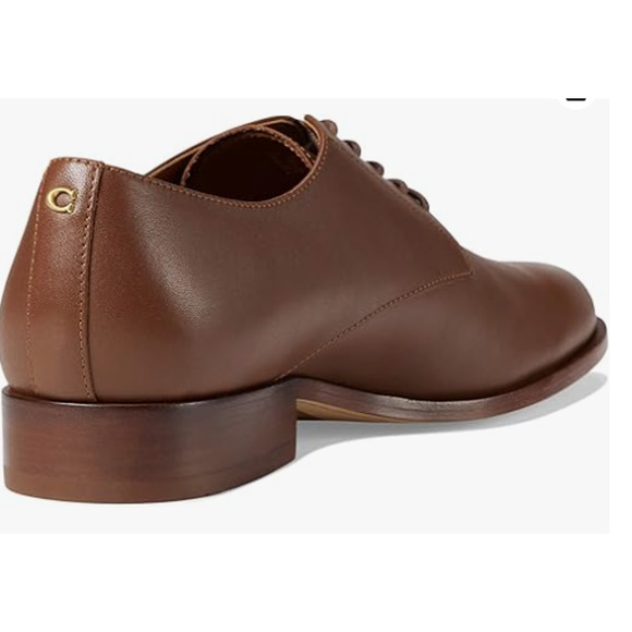 NEW COACH Sculpt C Leather Derby Saddle Men's Size 9 Retail $250 - Picture 2 of 6